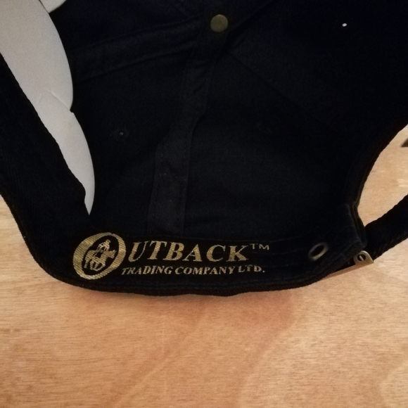 Outback Basic Black Duckbill Hat, OS-Adjustable - Picture 3 of 5